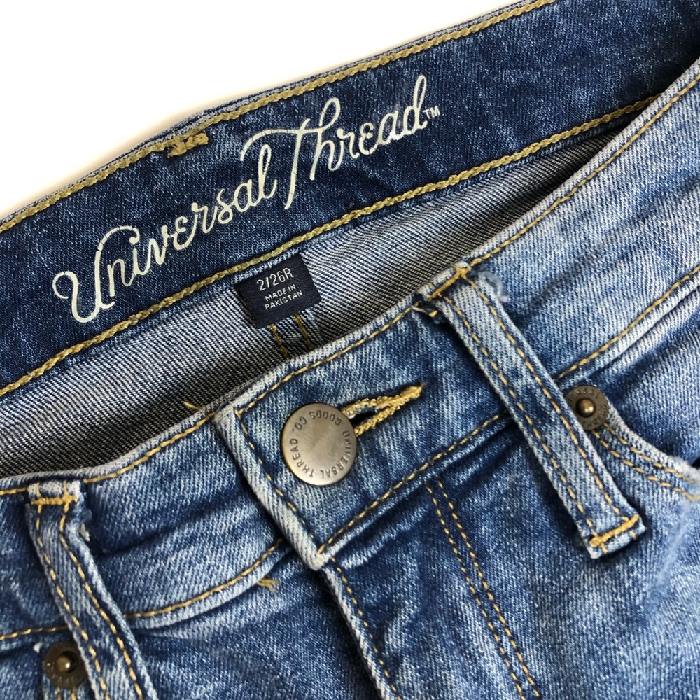 High Rise Skinny Denim Jeans - Picture 4 of 14